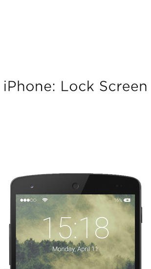 download iPhone: Lock Screen apk